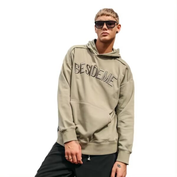 Fashionable embroidered hoodies wholesale supplier for men (4)